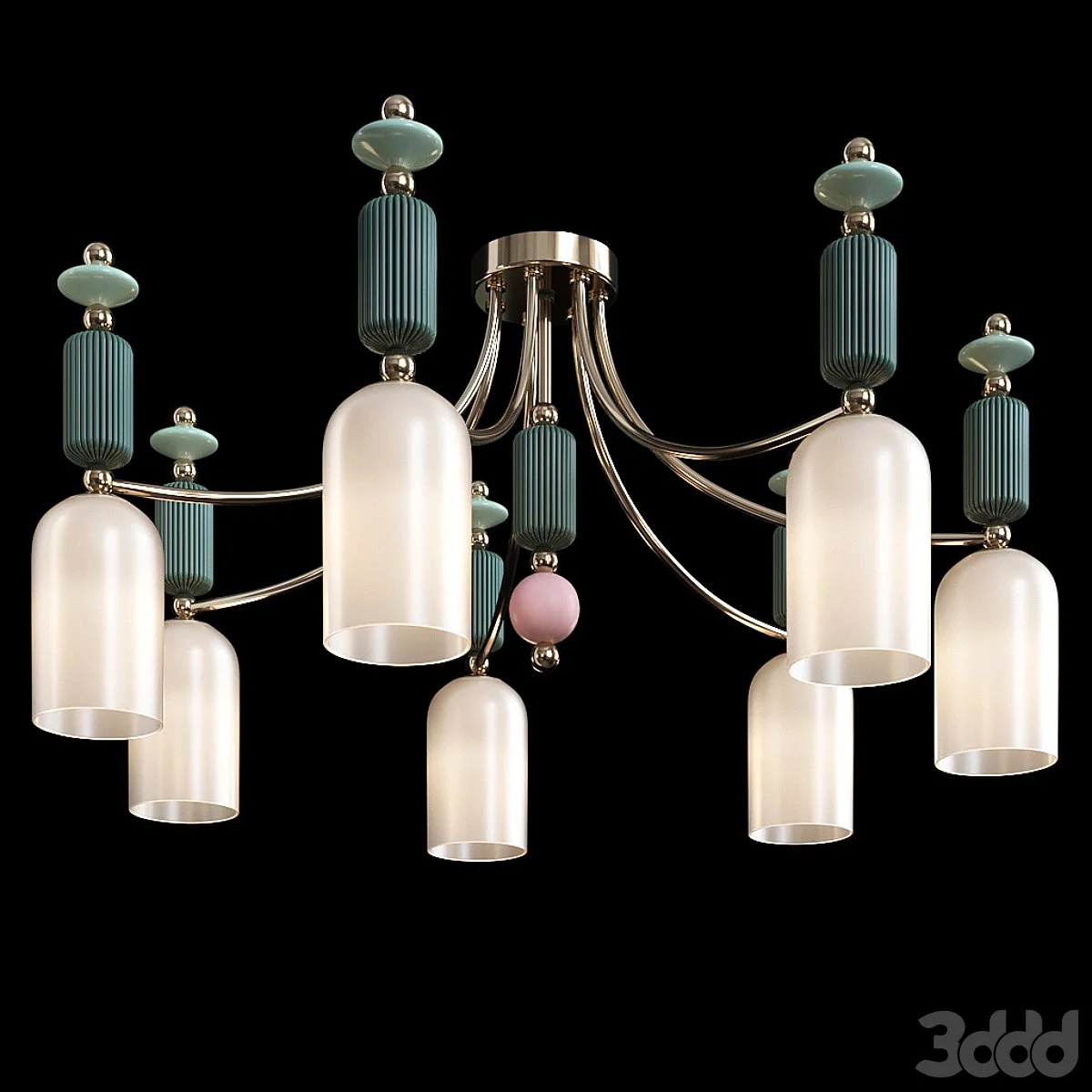 Chandelier ceiling Odeon Light 4861 / 7C CANDY